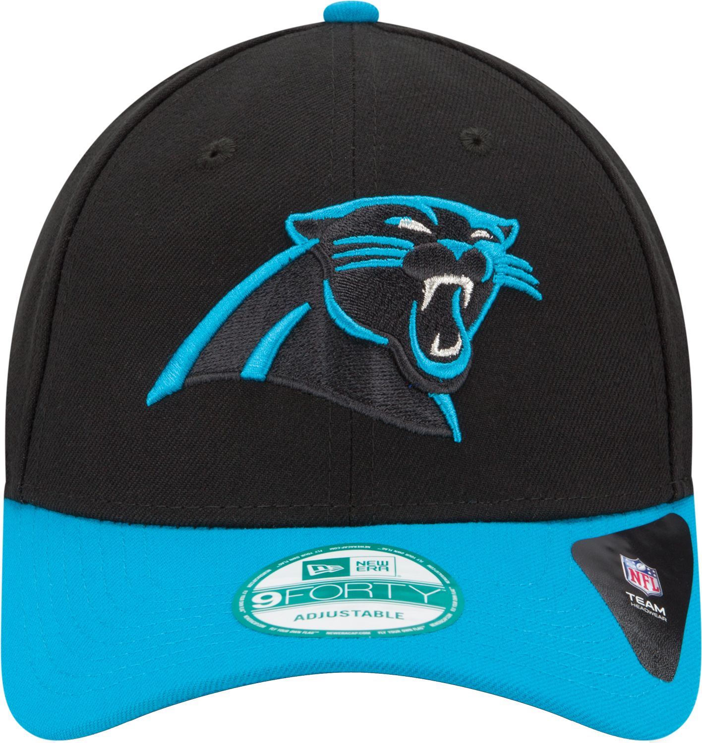 New Era Adult Carolina Panthers League 9Forty Adjustable Blue Hat product image