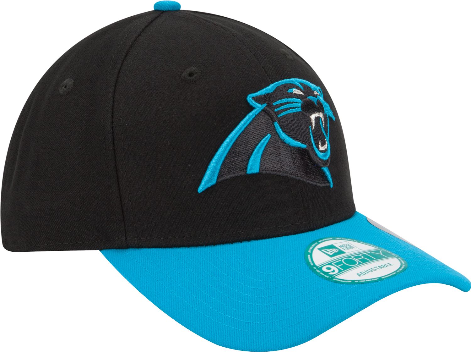 New Era Adult Carolina Panthers League 9Forty Adjustable Blue Hat product image