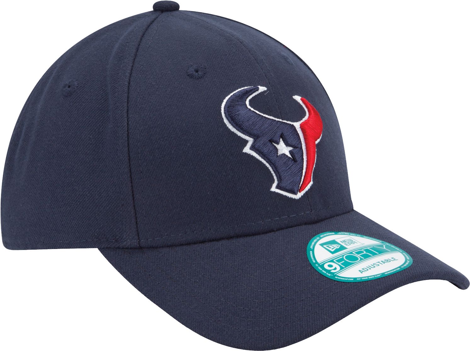 New Era Adult Houston Texans League 9Forty Adjustable Navy Hat product image