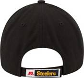 New Era Men's Pittsburgh Steelers League 9Forty Adjustable Black Hat product image
