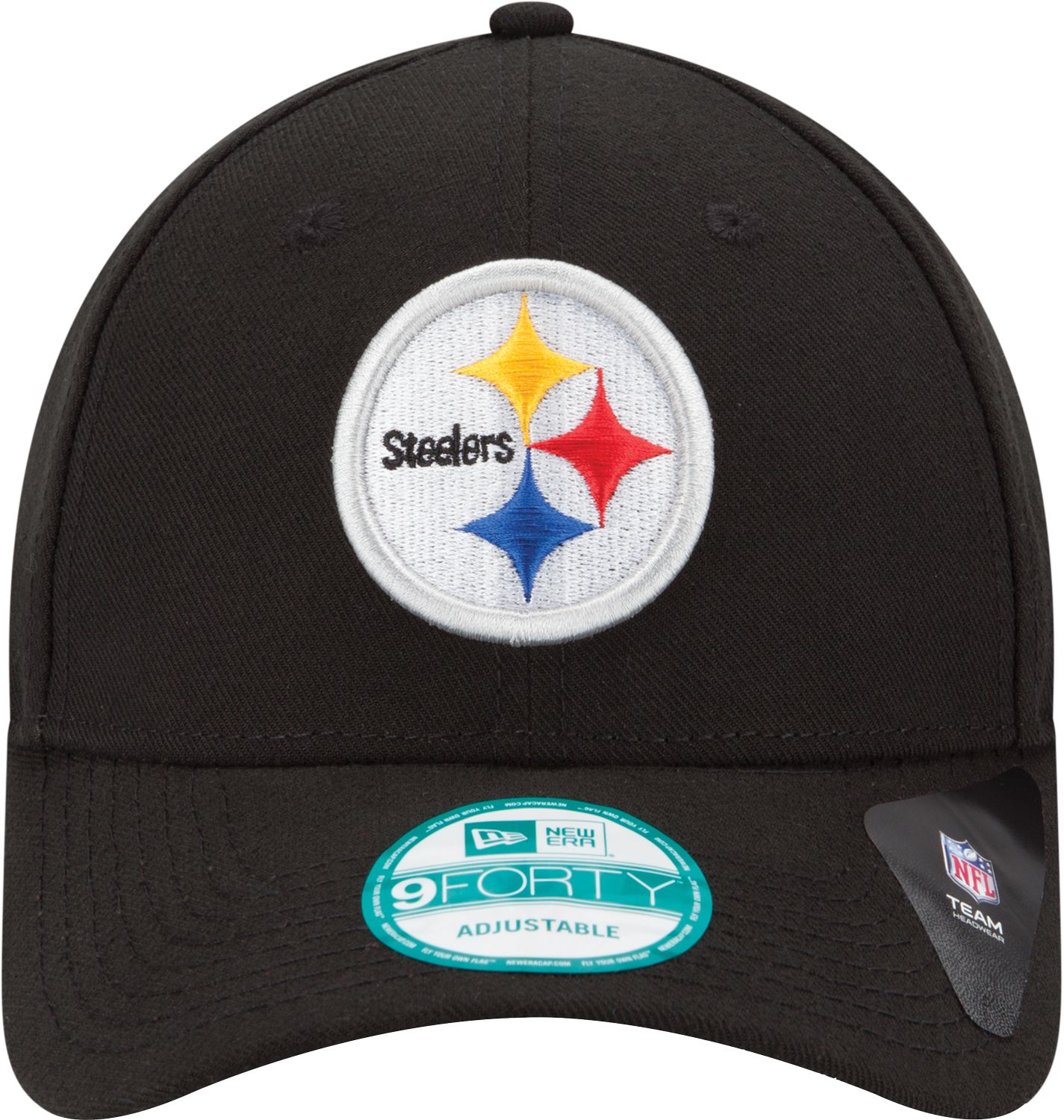 New Era Adult Pittsburgh Steelers League 9Forty Adjustable Black Hat product image