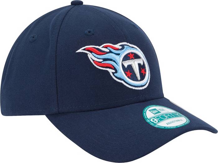 New Era Men's Tennessee Titans League 9Forty Adjustable Navy Hat