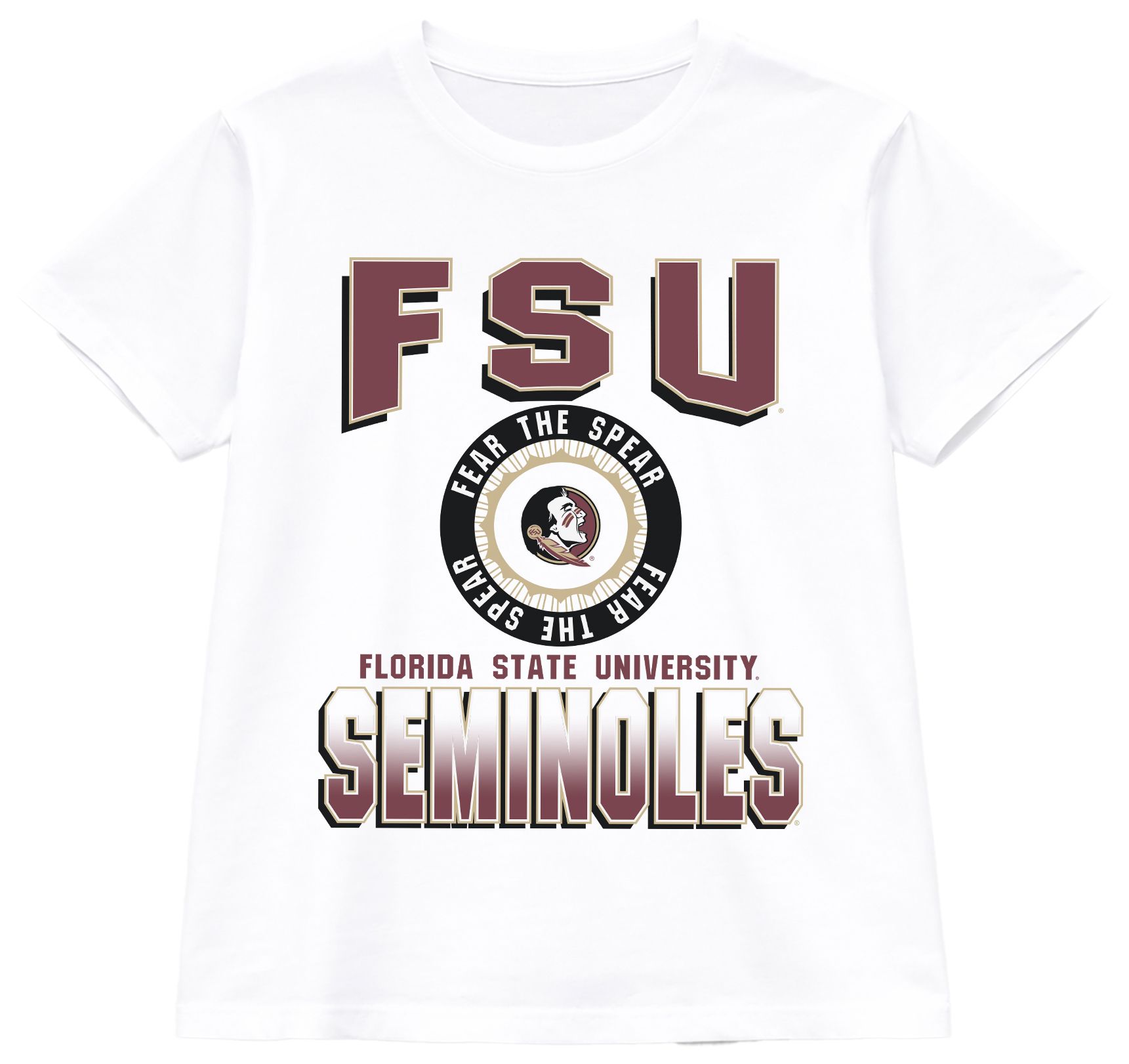 Gameday Couture Women's Florida State Seminoles Flowy White T-Shirt product image
