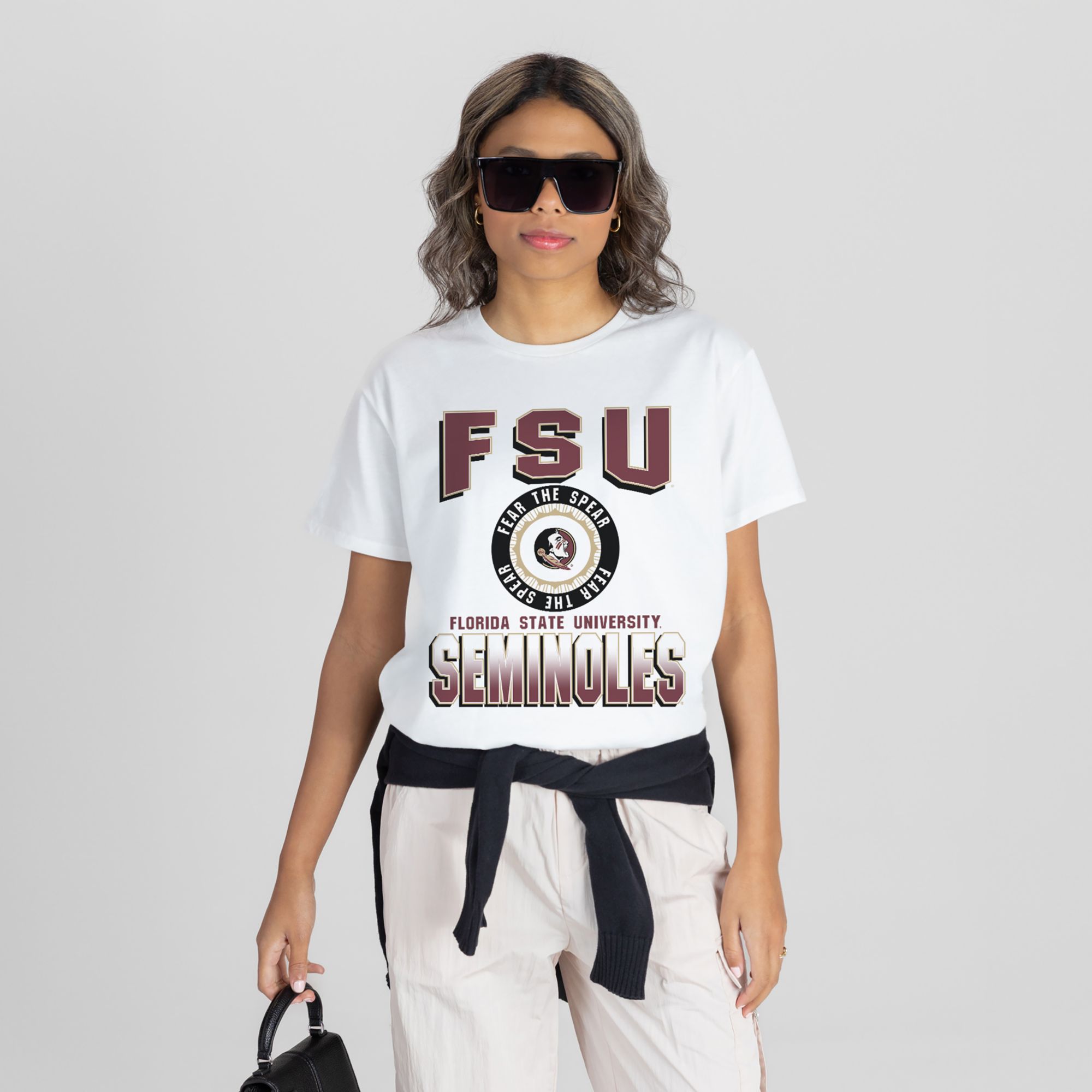 Gameday Couture Women's Florida State Seminoles Flowy White T-Shirt product image