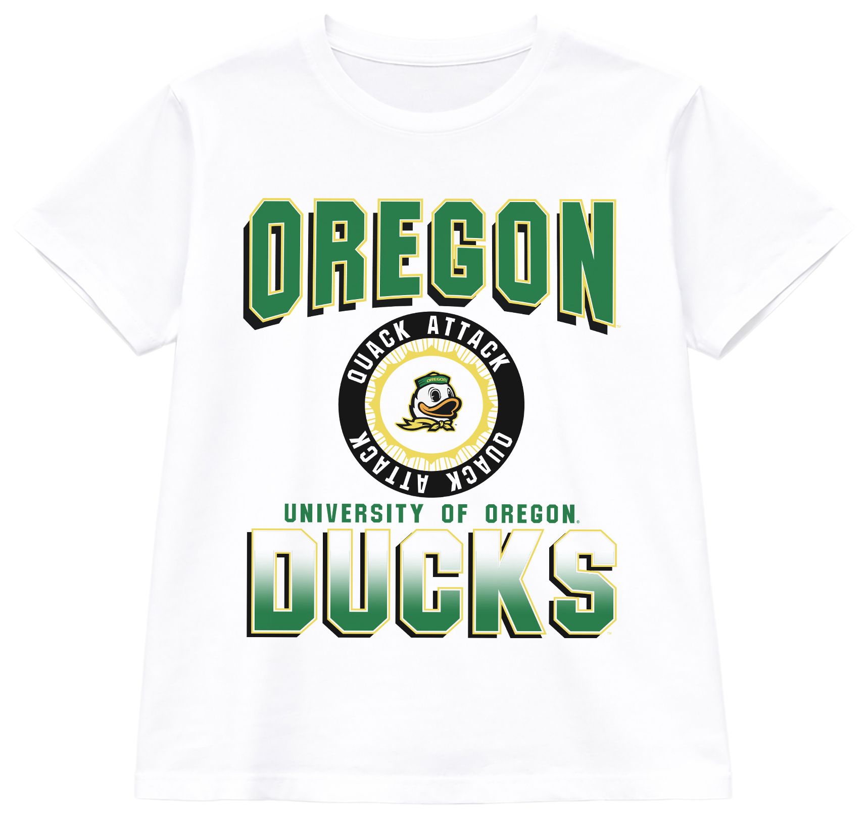 Gameday Couture Women's Oregon Ducks Flowy White T-Shirt product image