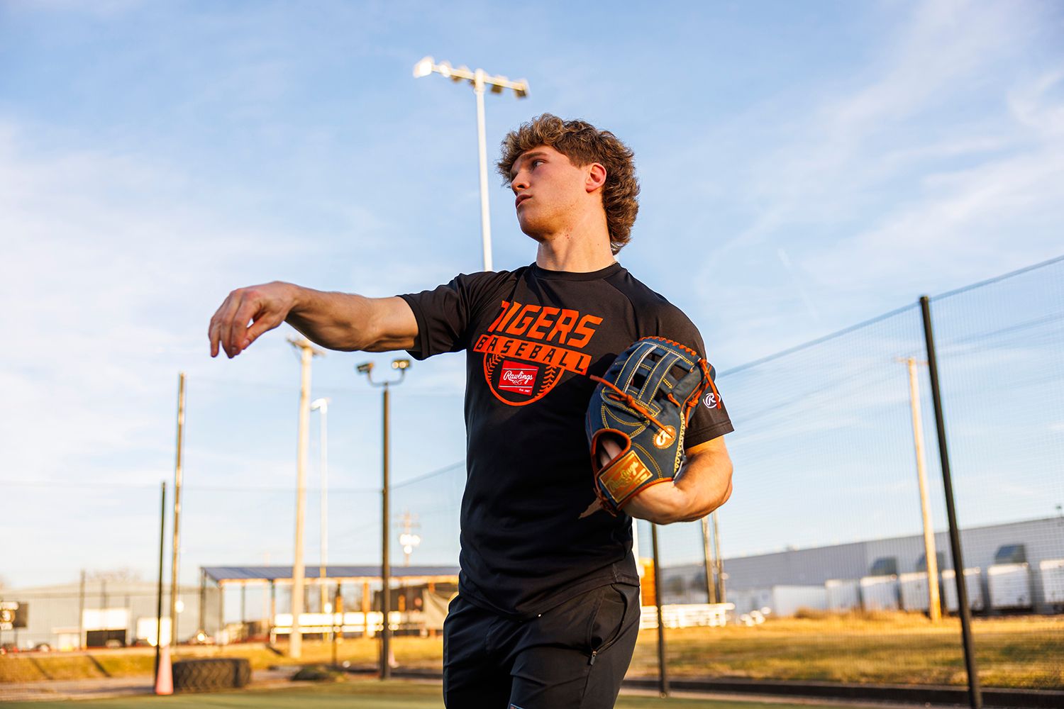 Rawlings 12.75'' Heart of the Hide "Denim" Pro Label Series Glove 2025 product image