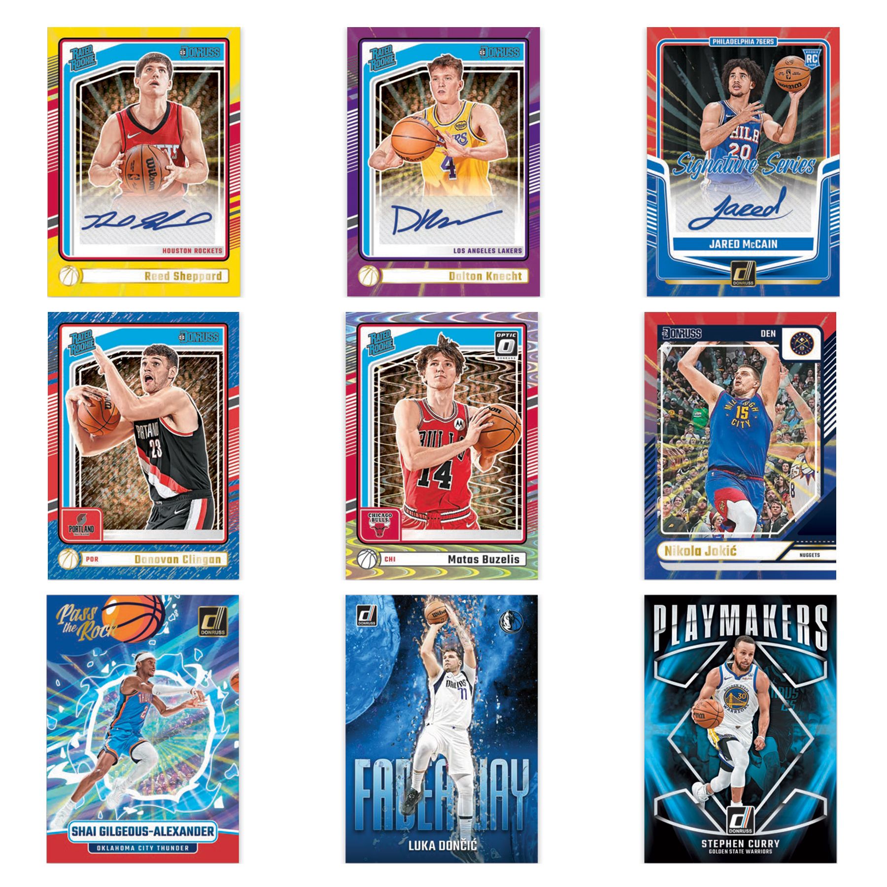 2024-25 Panini Donruss Basketball NBA Retail Box product image