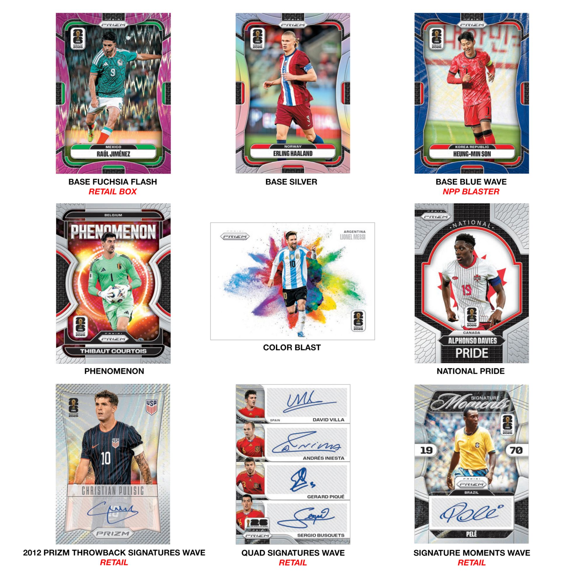 2026 Panini PRIZM FIFA World Cup Blaster Box product image