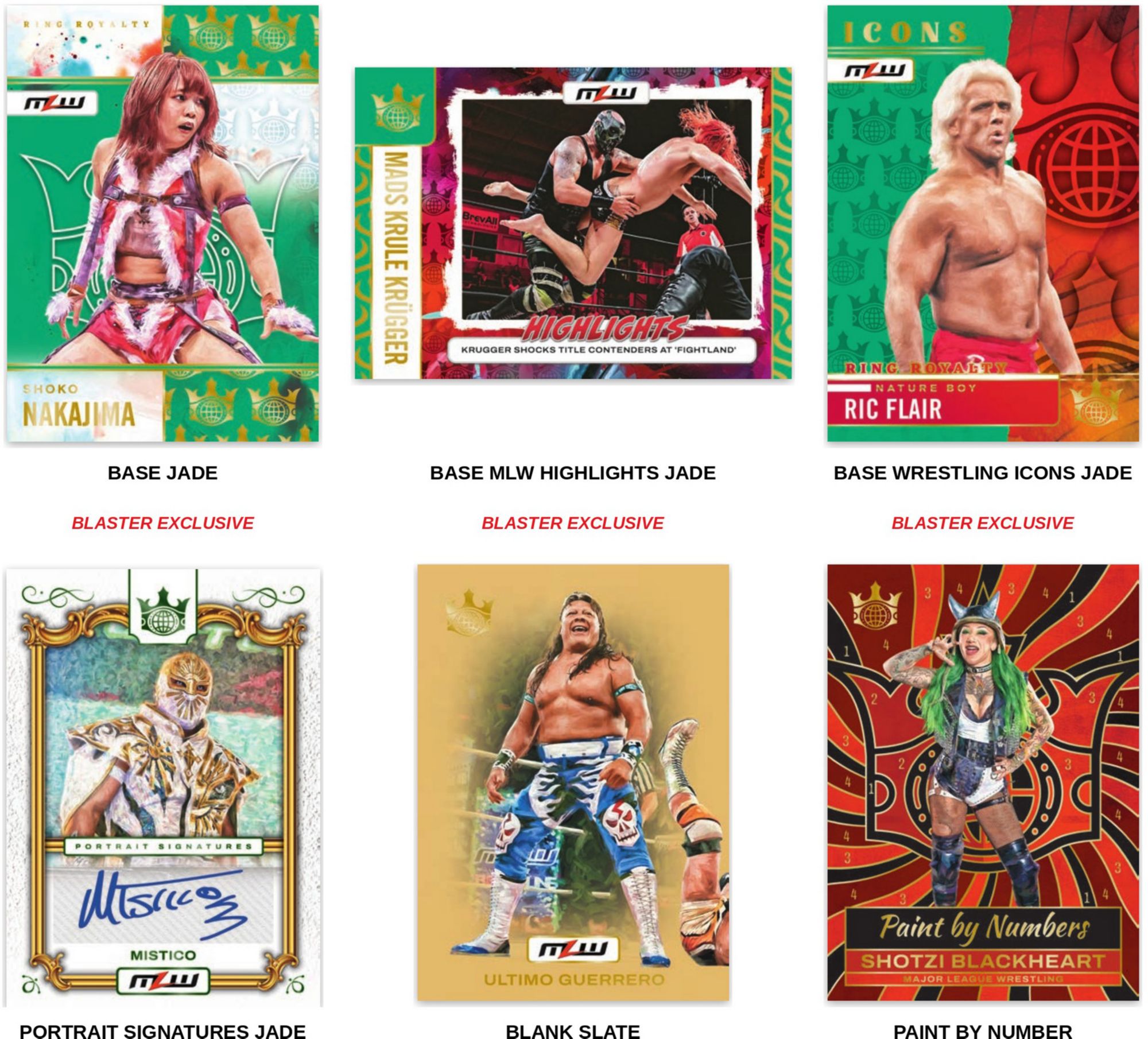 Panini 2026 Ring Royalty Major League Wrestling Blaster Box product image