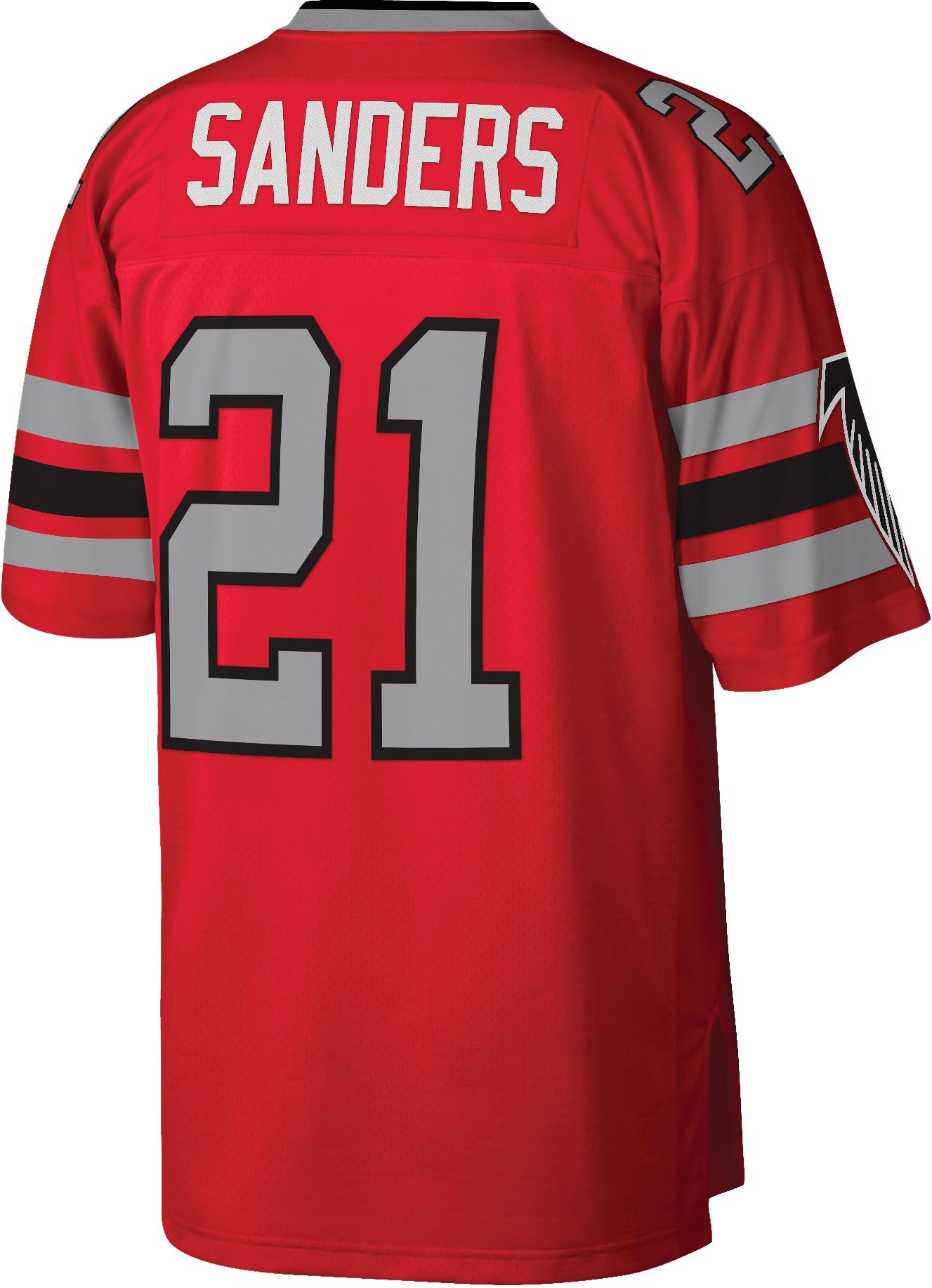 deion sanders black atlanta falcons jersey