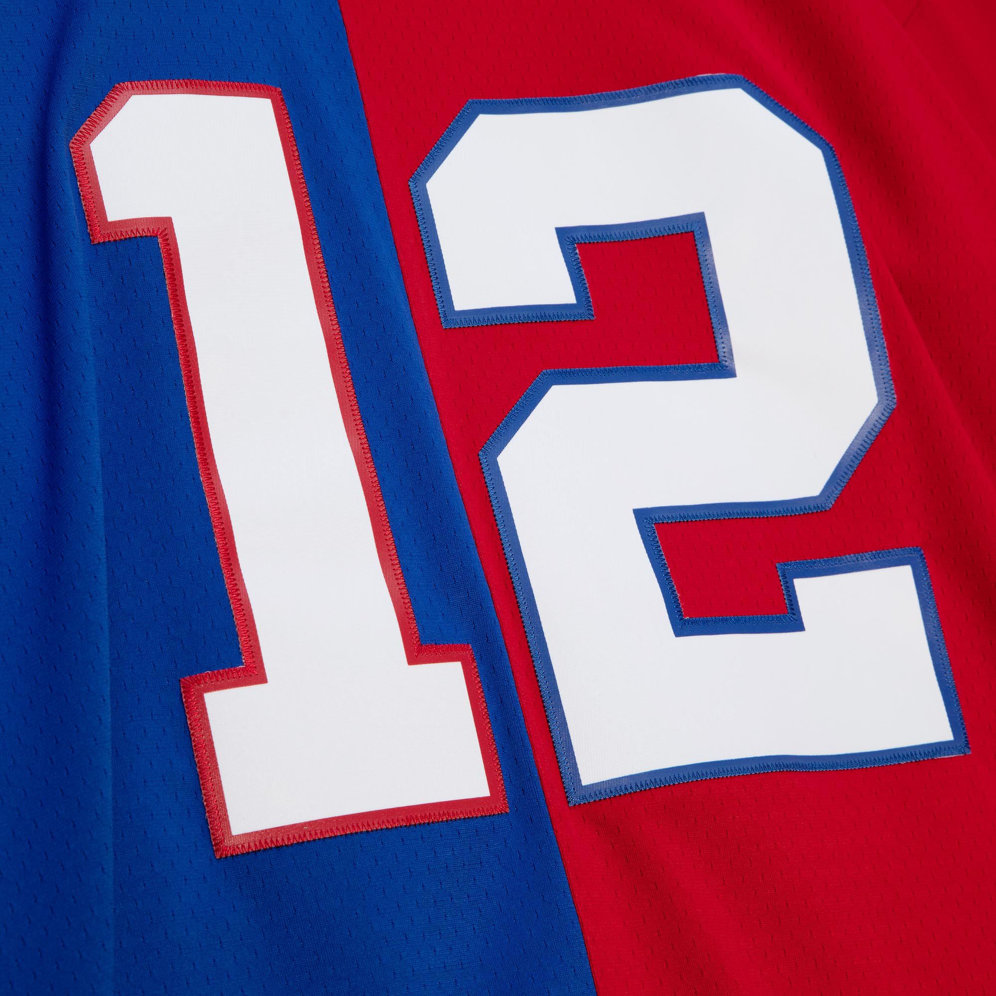 Mitchell & Ness Men's Buffalo Bills Jim Kelly #12 1990 Split Throwback Jersey product image