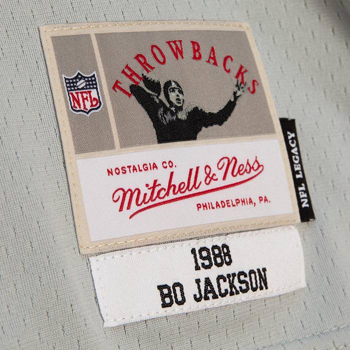 NFL Throwbacks 1987 Jersey Bo Jackson (34) Raiders SIZE: 50