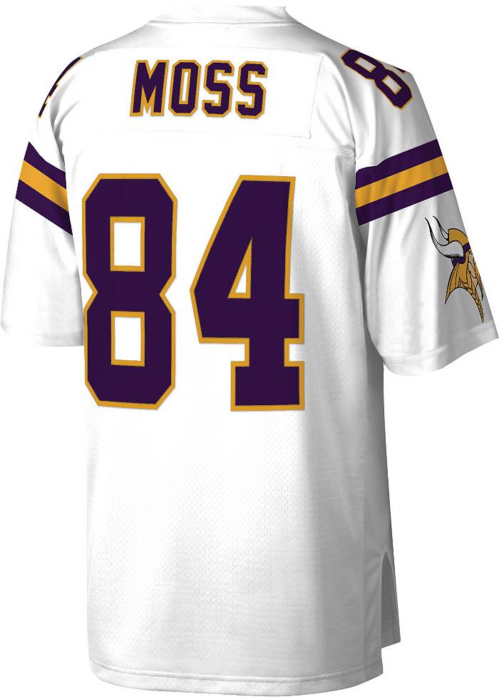 Minnesota Vikings #84 Randy Moss Custom Stitched Home Jersey - AME Sports