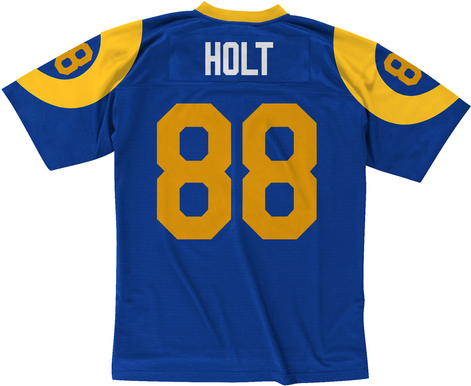 Mitchell & Ness Men's Los Angeles Rams Torry Holt #88 1999 Royal Throwback Jersey product image