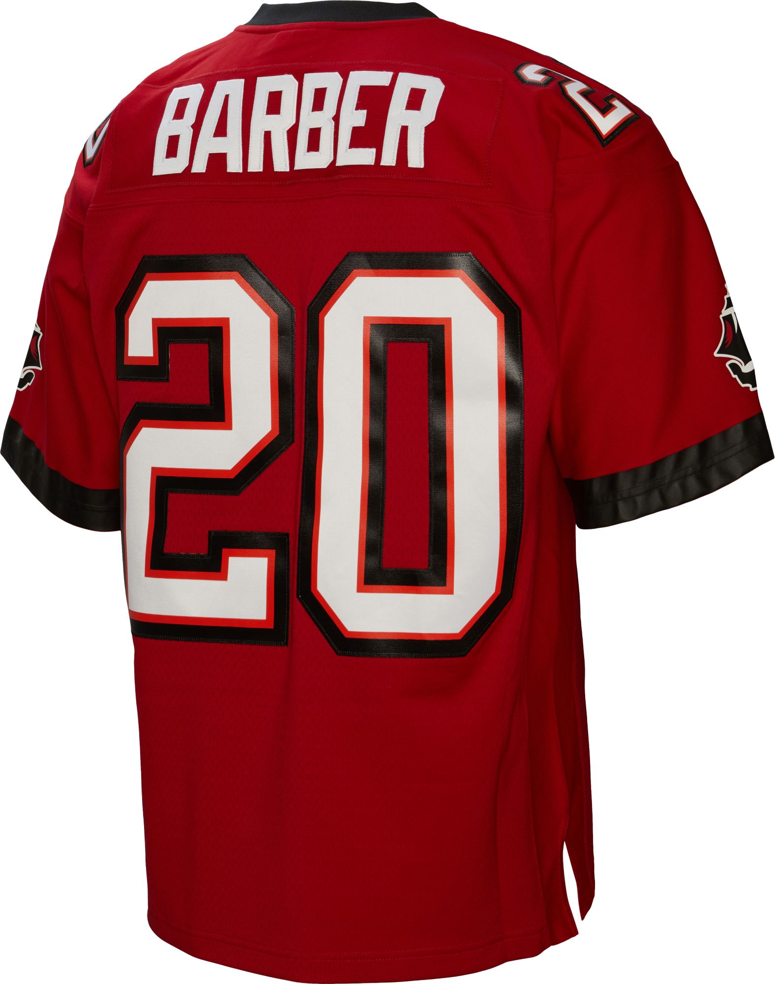 Mitchell & Ness Men's Tampa Bay Buccaneers Ronde Barber #20 2002 Red Throwback Jersey product image