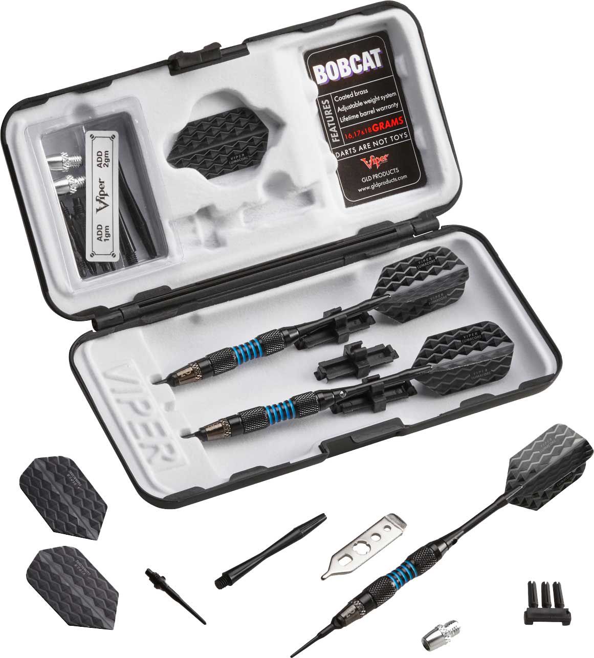 Viper Bobcat 16g-18g Adjustable Soft Tip Darts product image