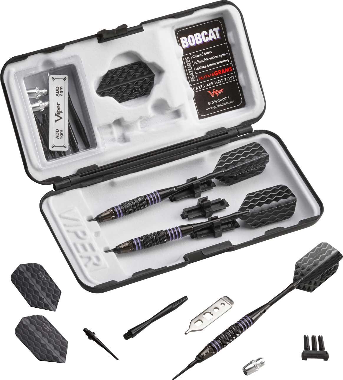 Viper Bobcat 16g-18g Adjustable Soft Tip Darts product image