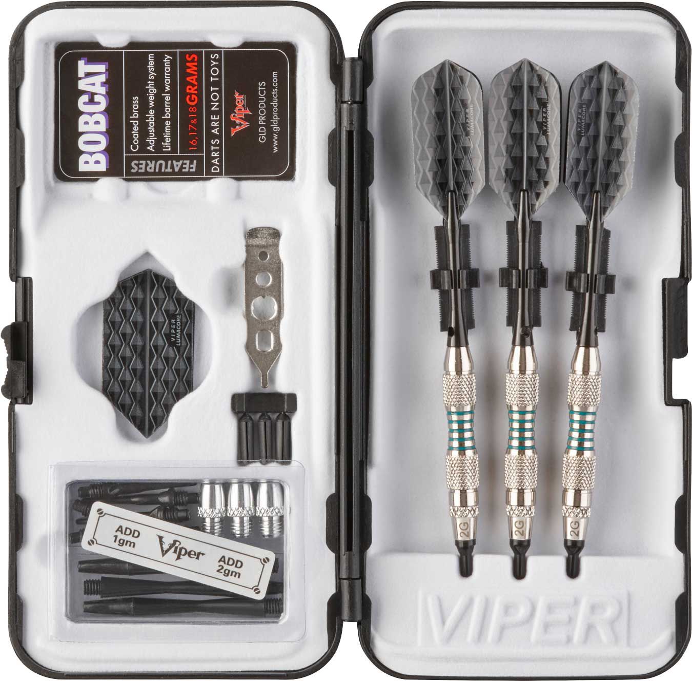Viper Bobcat 16g-18g Adjustable Soft Tip Darts product image