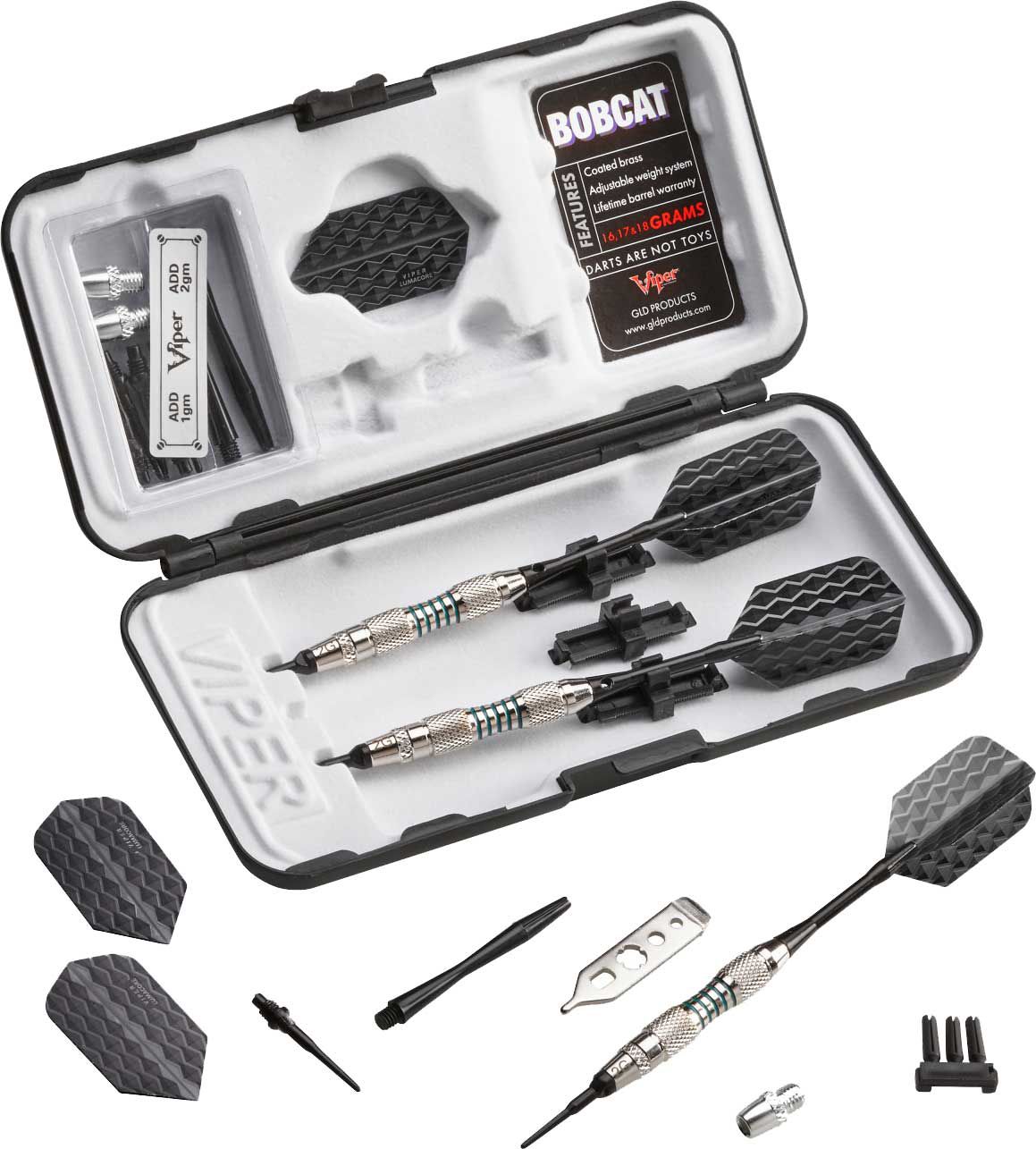 Viper Bobcat 16g-18g Adjustable Soft Tip Darts product image