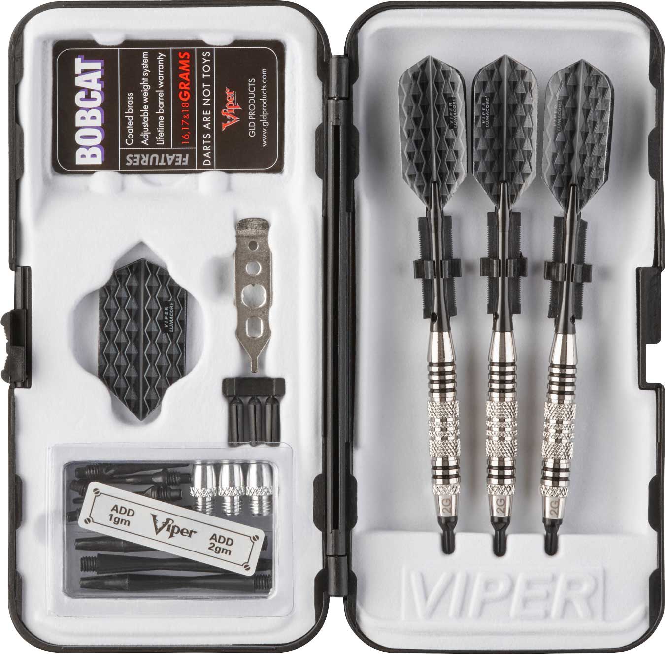 Viper Bobcat 16g-19g Adjustable Soft Tip Darts product image