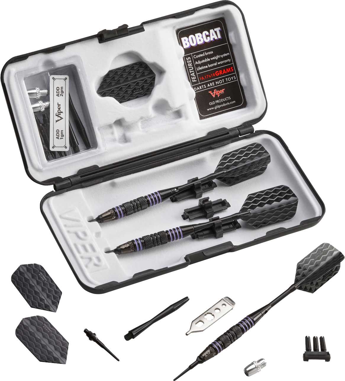 Viper Bobcat 16g-19g Adjustable Soft Tip Darts product image