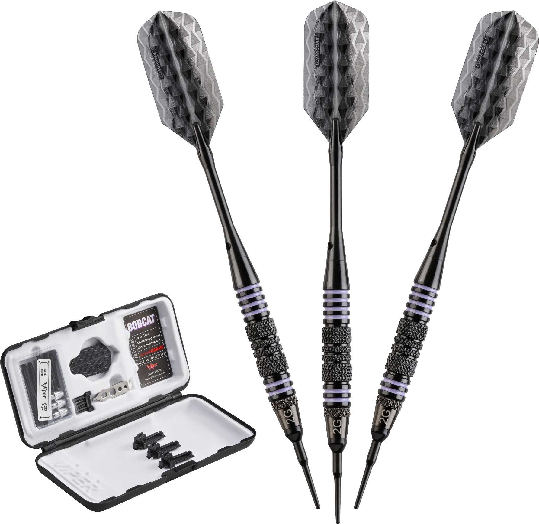 Viper Bobcat 16g-19g Adjustable Soft Tip Darts product image