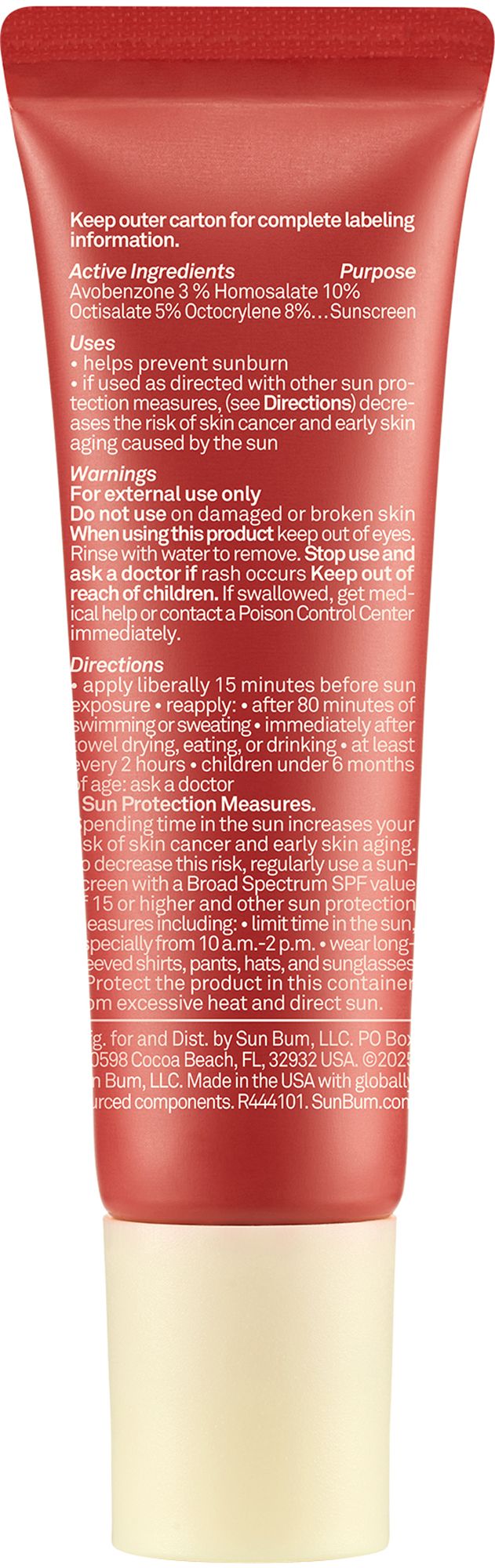 Sun Bum Unisex Lip30 Tinted - Bonfire product image