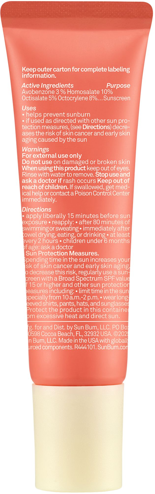 Sun Bum Unisex Lip30 Tinted - Sunset Cove product image