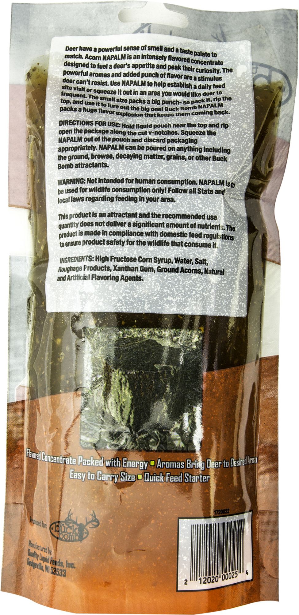 Buck Bomb White Acorn NAPALM Deer Attractant product image