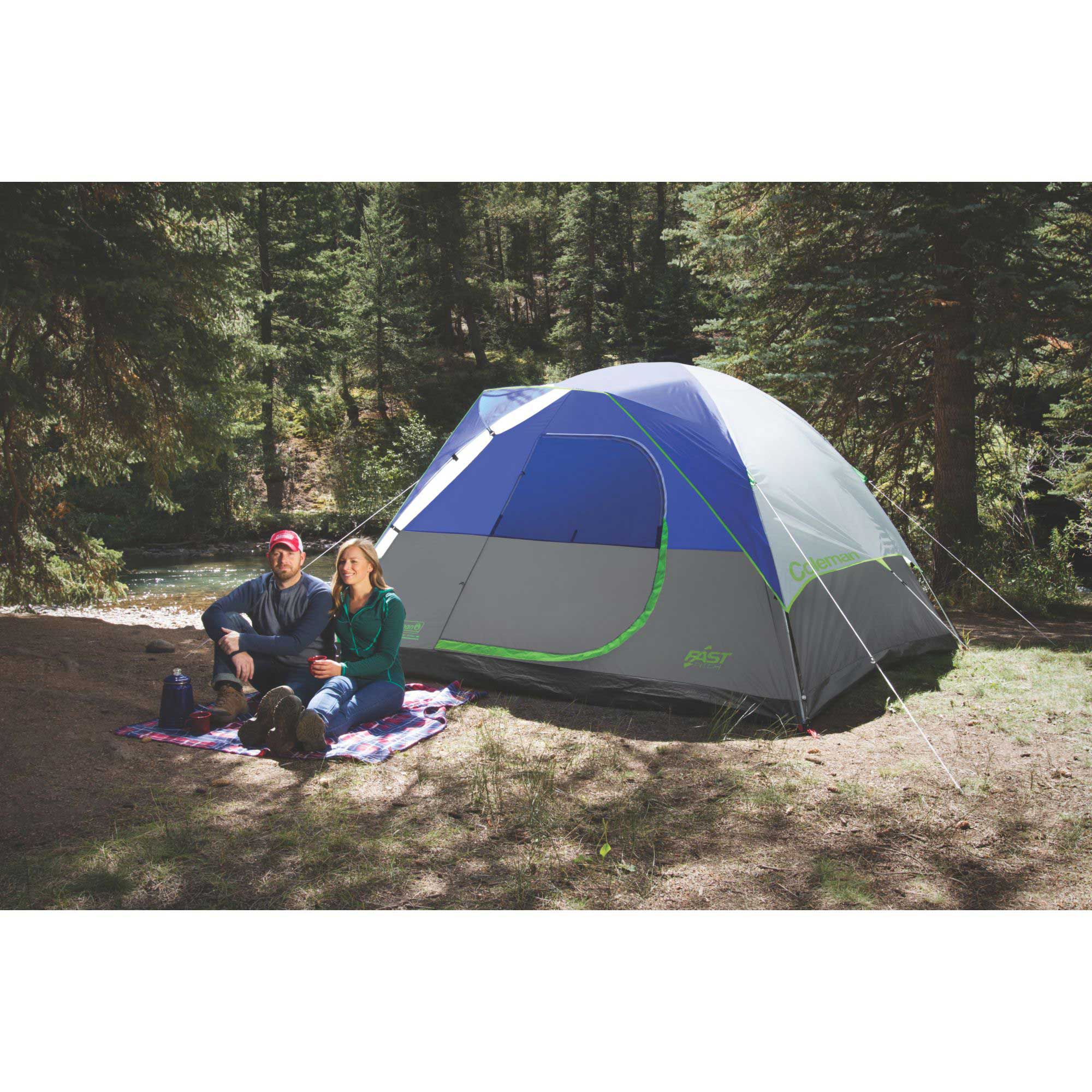 Coleman River Gorge Fast Pitch 6 Person Tent - Big Apple Buddy