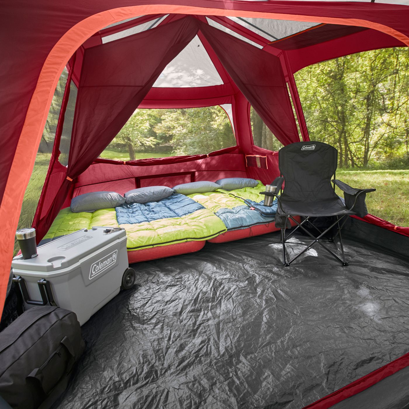 10 person tent coleman sale