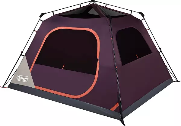 Coleman Skylodge 6-Person Instant Camping Tent, Blackberry