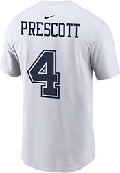 Nike Men's Dallas Cowboys Dak Prescott #4 Logo White T-Shirt product image