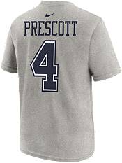 Nike Youth Dallas Cowboys Dak Prescott #4 Grey T-Shirt product image