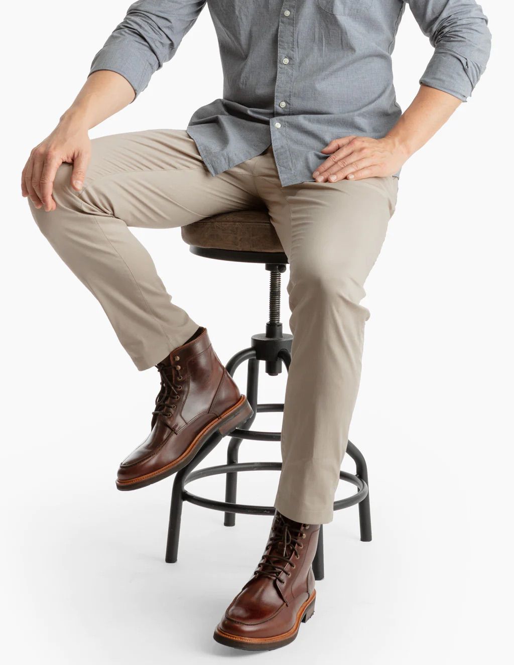 birddogs Men's Slim Fit Stretch Khaki Pants product image