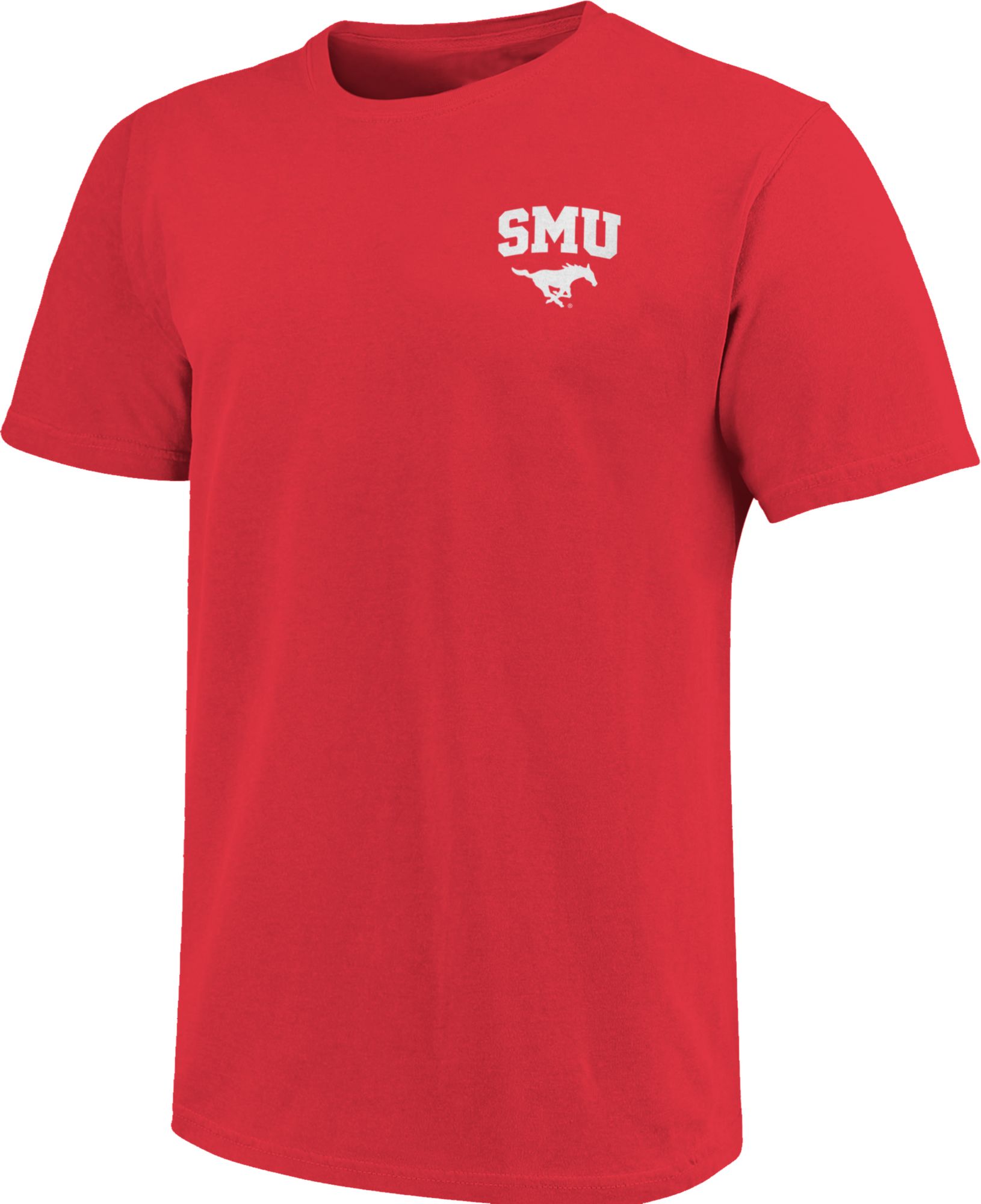 Image One Men's Southern Methodist Mustangs Red Hyperlocal T-Shirt product image