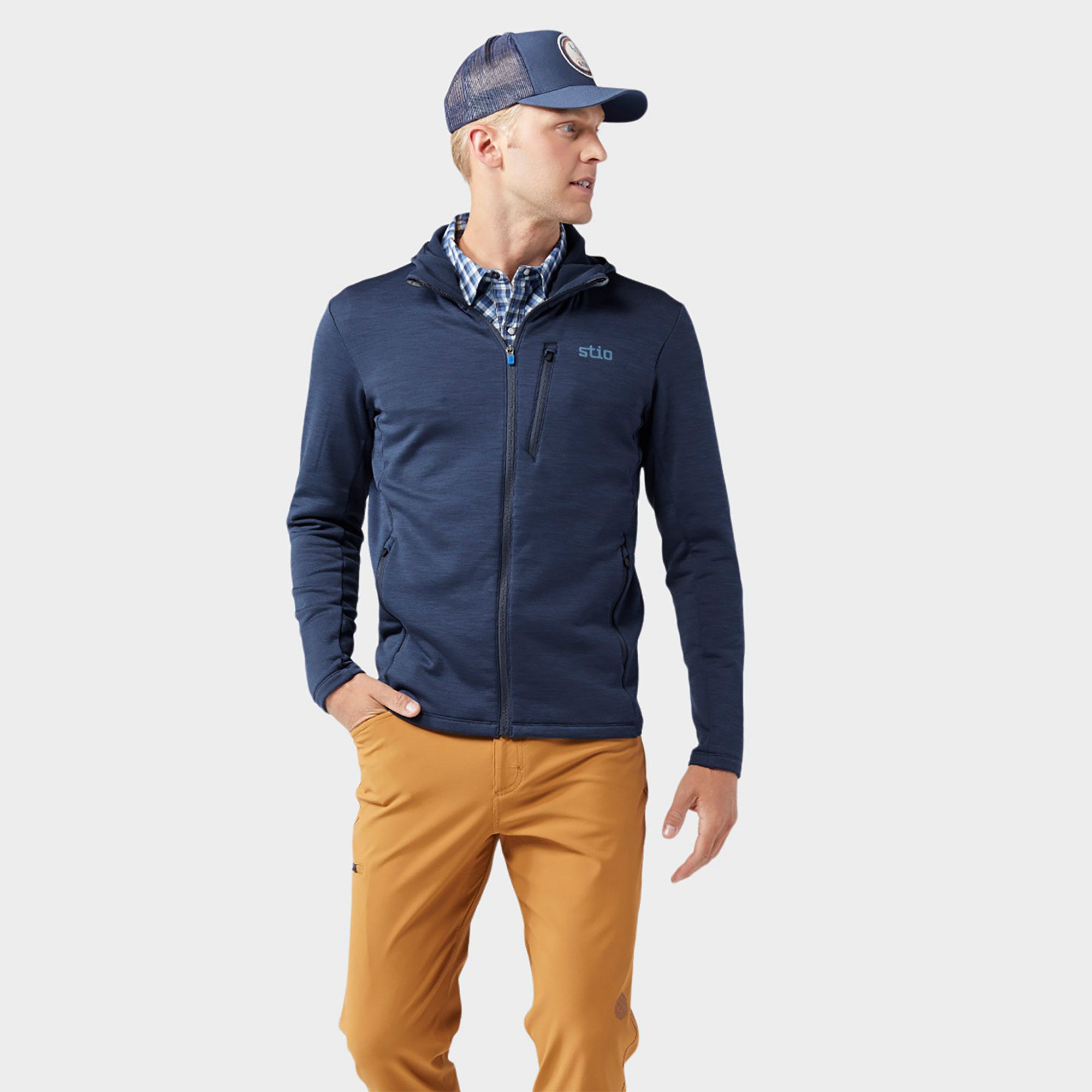 Stio Men's Glide Power Stretch Full-Zip Hoodie product image