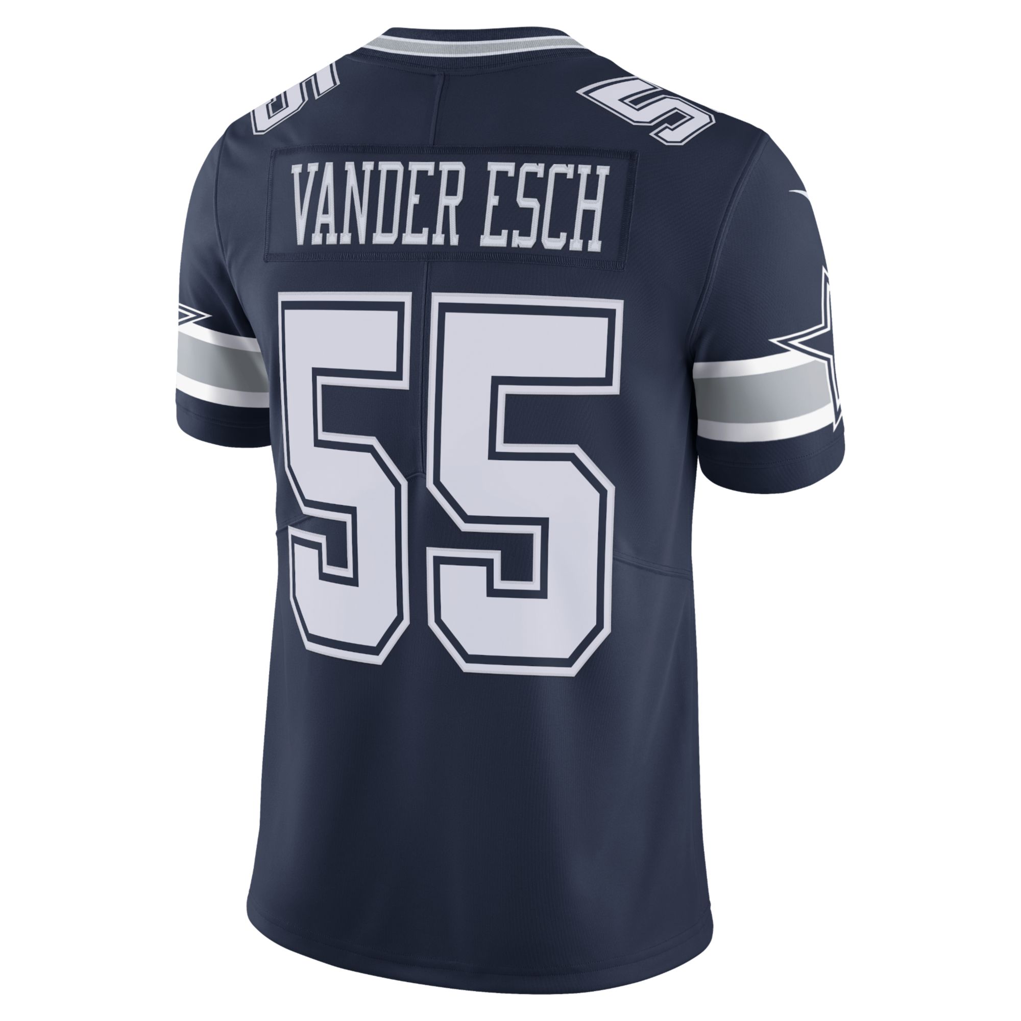 Nike Men's Dallas Cowboys Leighton Vander Esch #55 Vapor Limited Navy Jersey product image