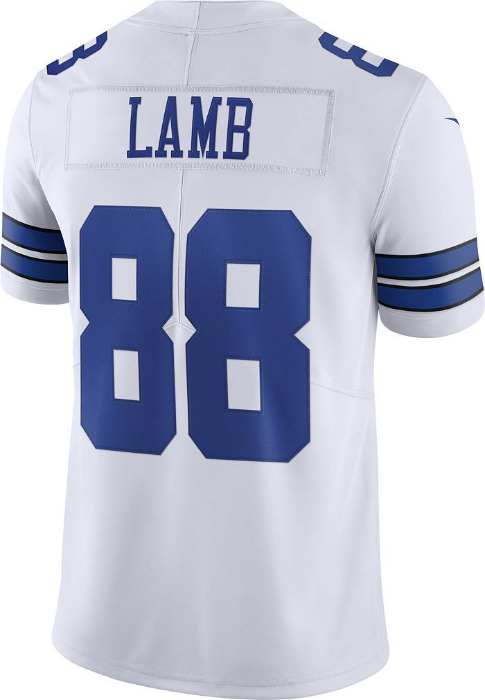 Nike Men's Dallas Cowboys CeeDee Lamb #88 Vapor Limited White Jersey