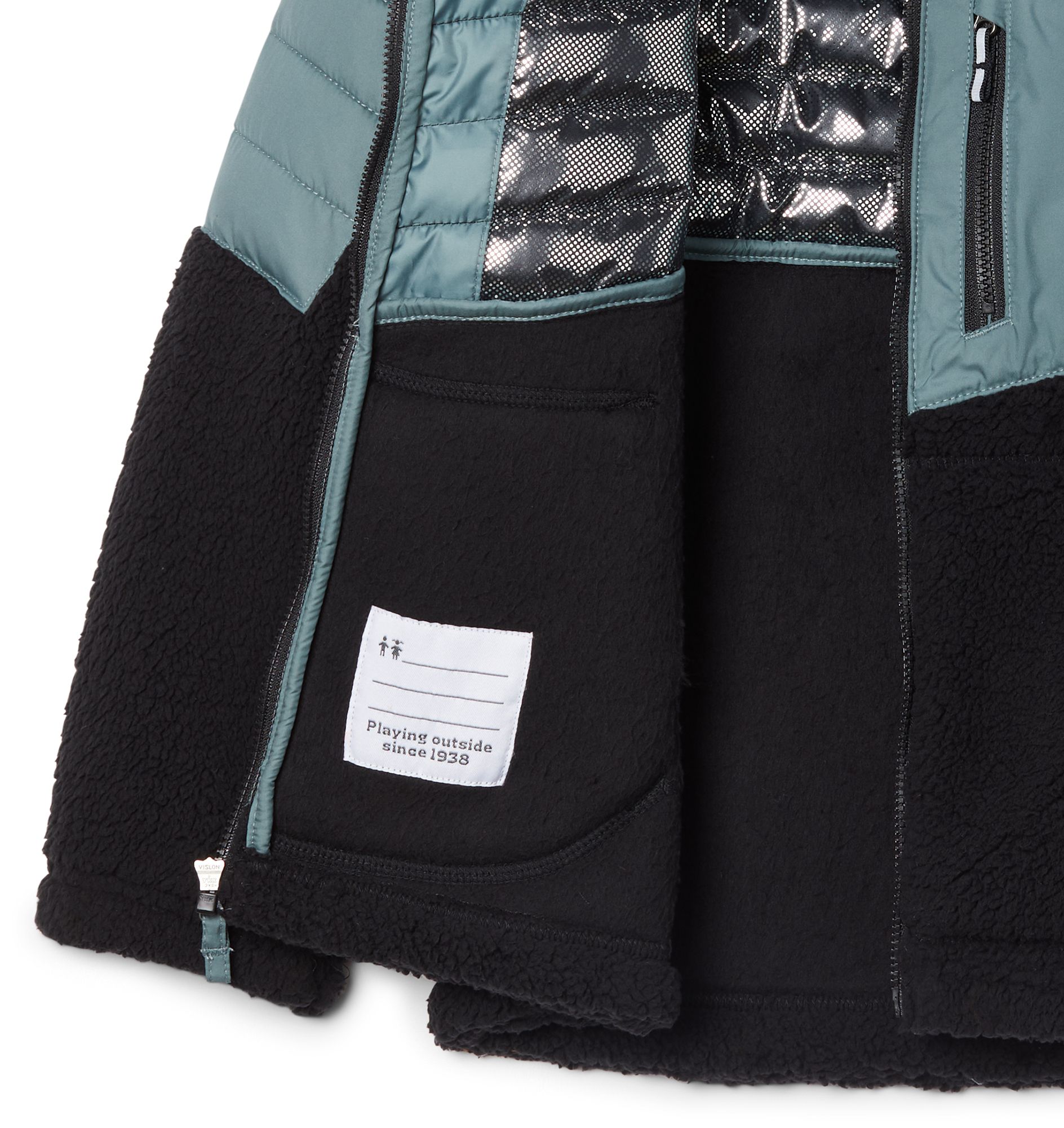 Columbia Boys' Powder Lite Novelty Hooded Jacket product image