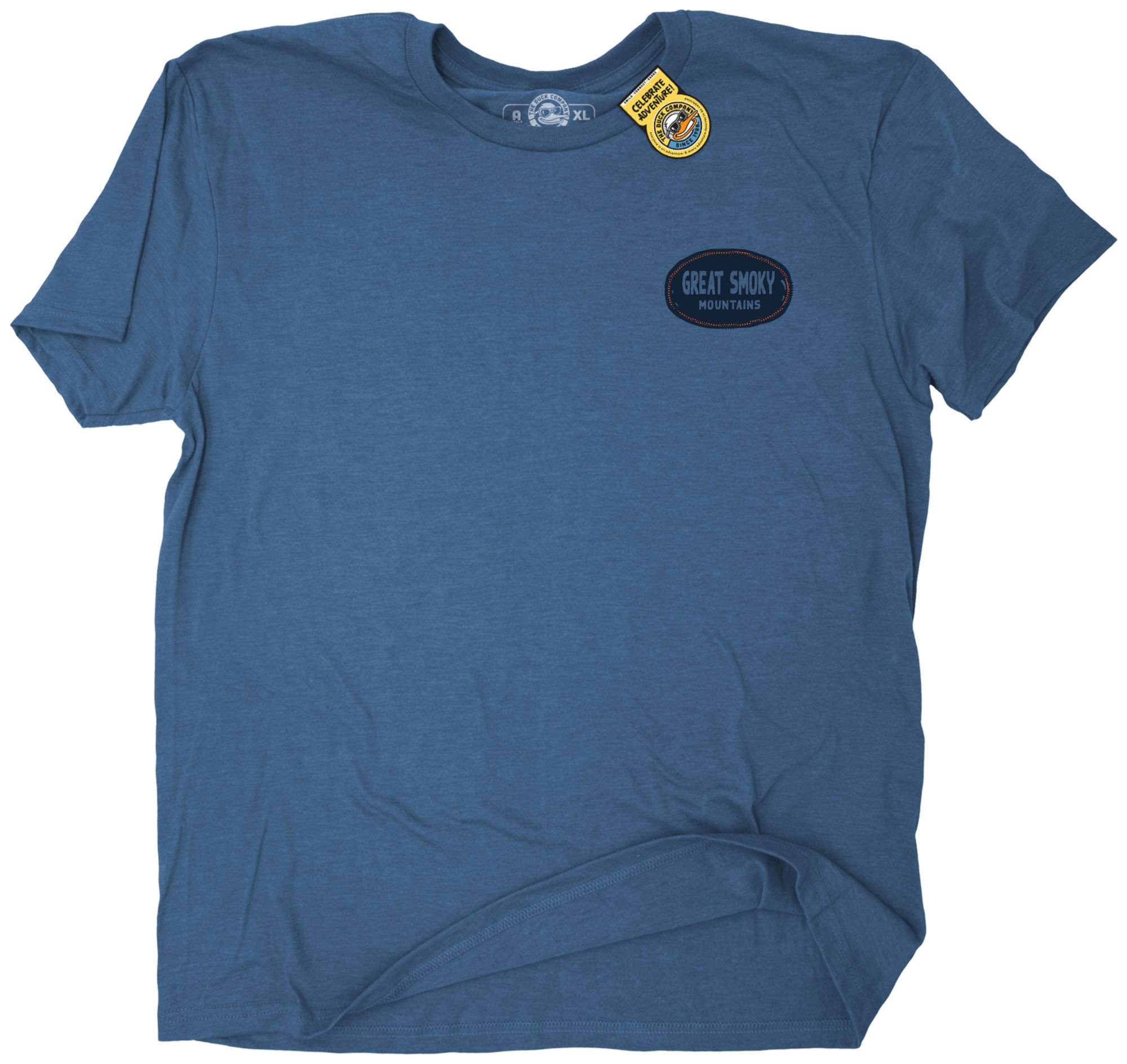 The Duck Company Adult Smokey Mountain Green Backpack T-Shirt product image