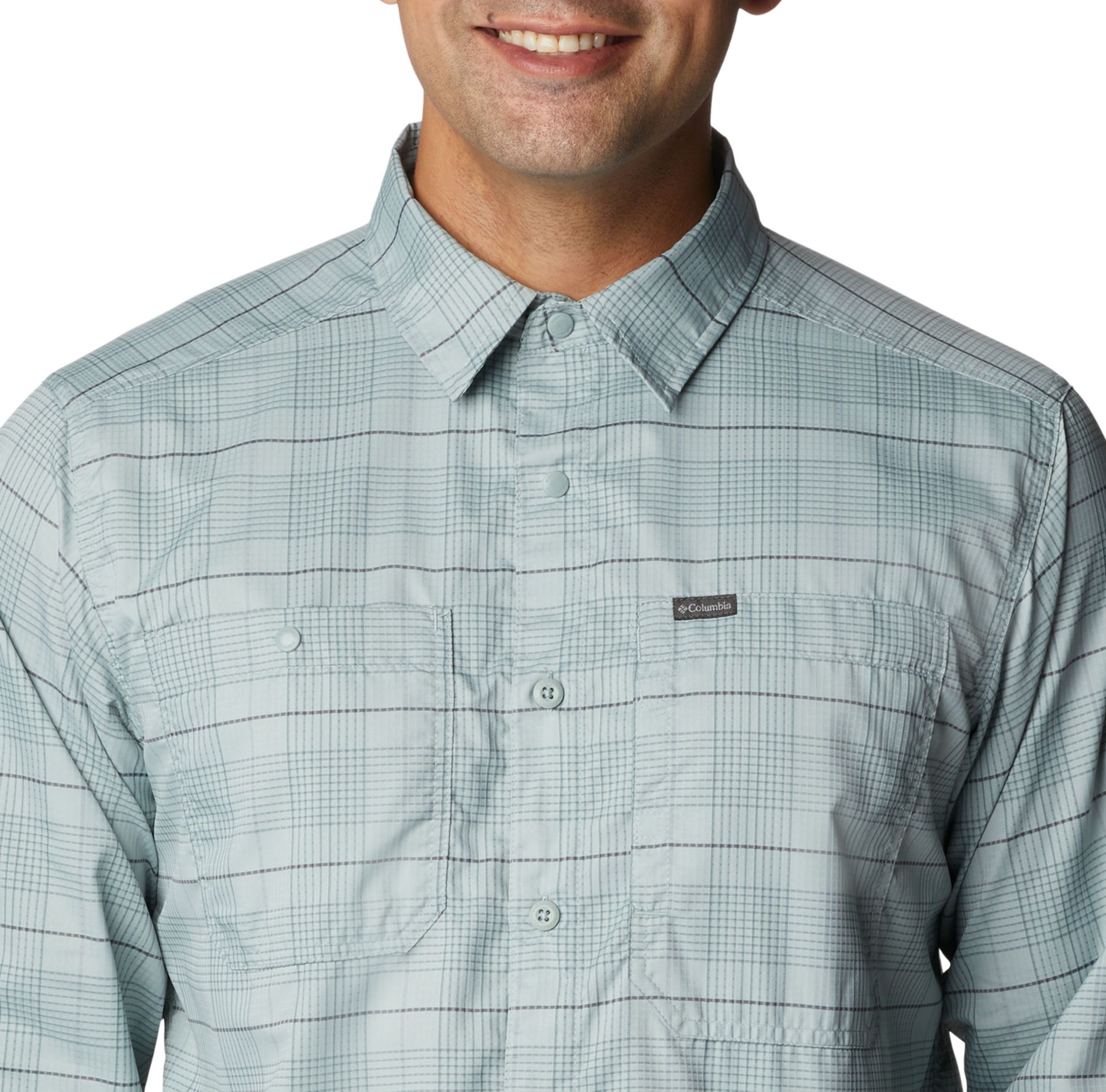Columbia Men's Silver Ridge™ Utility Lite Plaid Long Sleeve Shirt product image