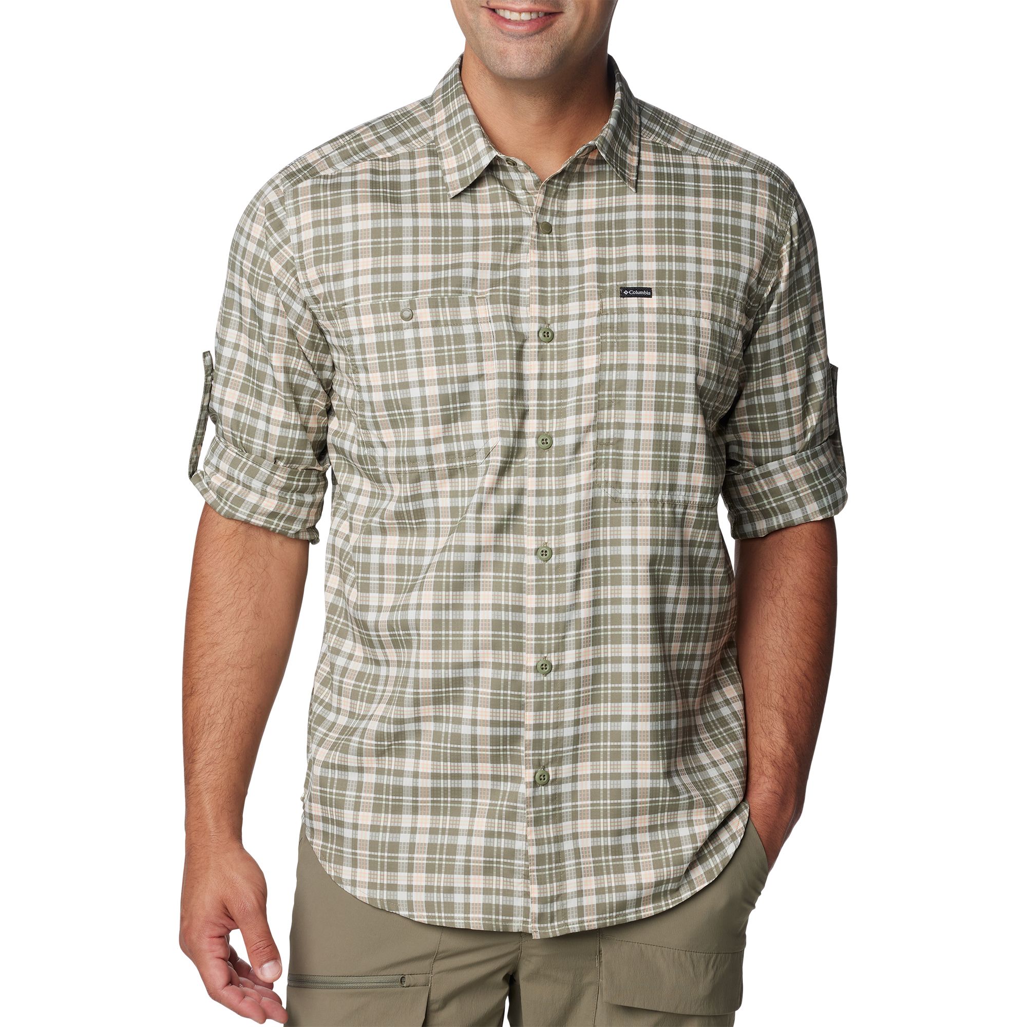 Columbia Men's Silver Ridge™ Utility Lite Plaid Long Sleeve Shirt product image
