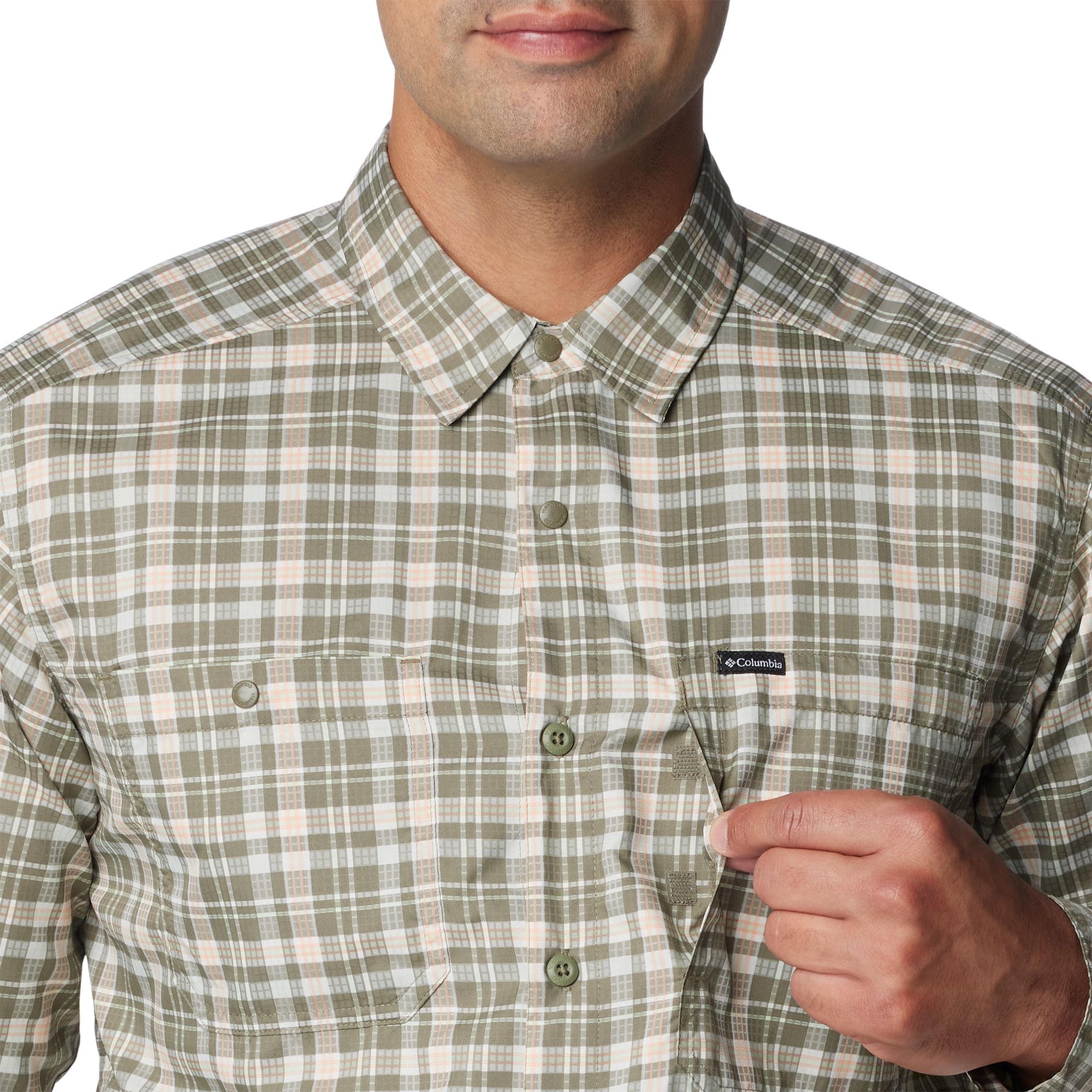 Columbia Men's Silver Ridge™ Utility Lite Plaid Long Sleeve Shirt product image