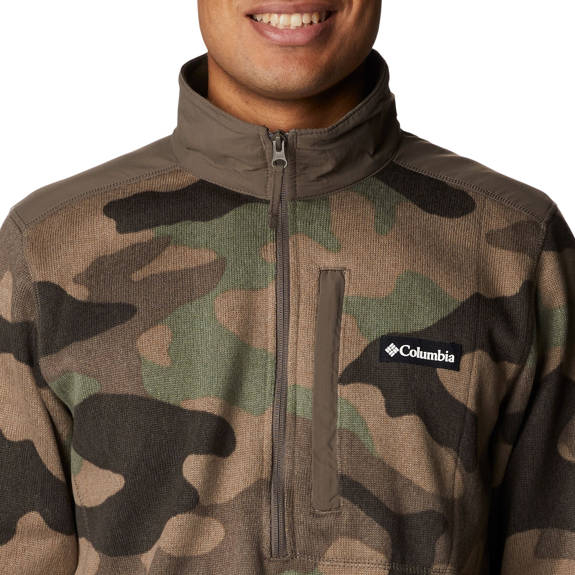 Columbia Men's Sweater Weather II Printed Half Zip Jacket product image