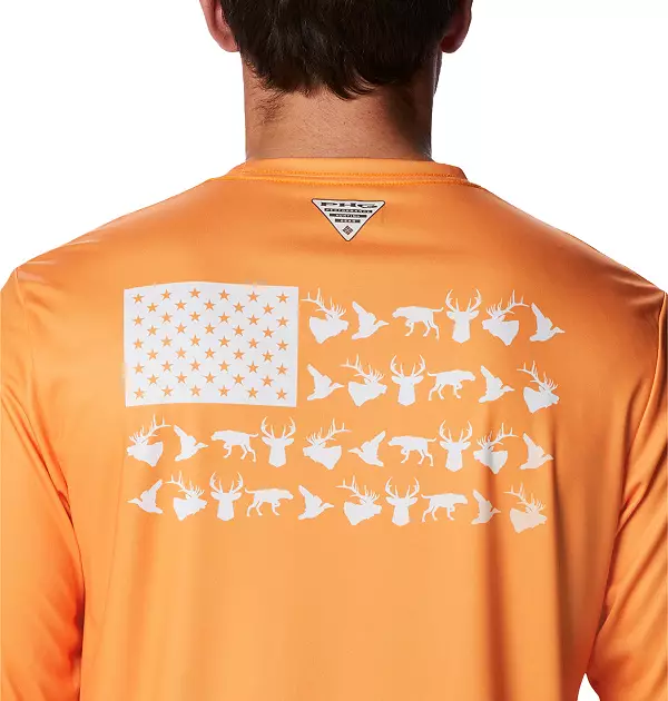 Columbia Men's Tennessee Volunteers Tennessee Orange PHG Terminal Tackle  Longsleeve T-Shirt