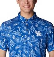 Columbia Men's Kentucky Wildcats Blue Super Terminal Tackle Polo product image