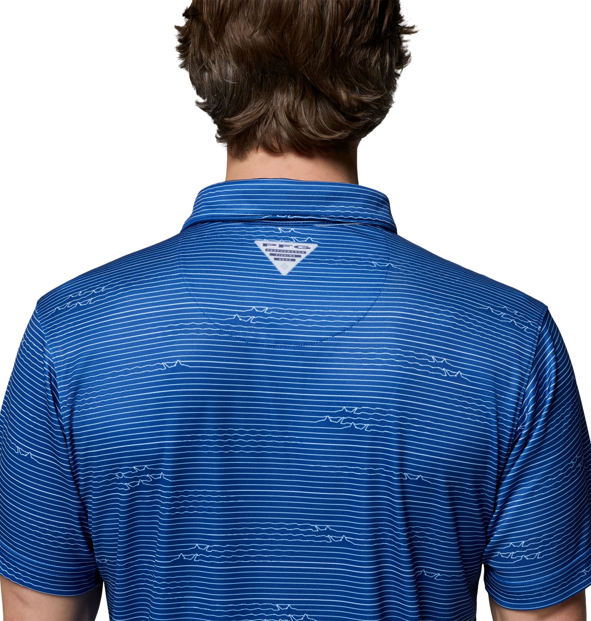 Columbia Men's Kentucky Wildcats Blue Super Terminal Tackle Polo product image