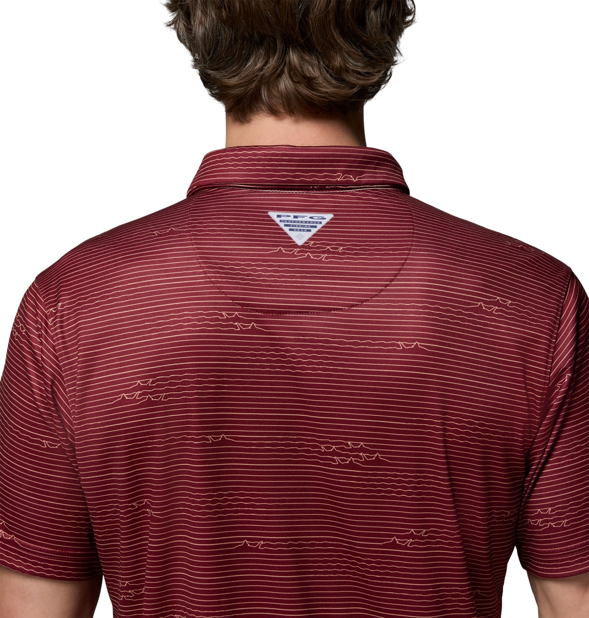Columbia Men's Florida State Seminoles Red Super Terminal Tackle Polo product image