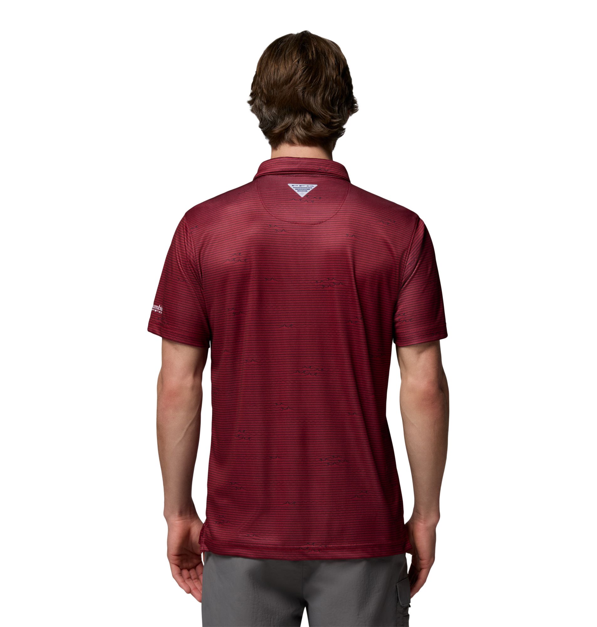 Columbia Men's South Carolina Gamecocks Red Super Terminal Tackle Polo product image